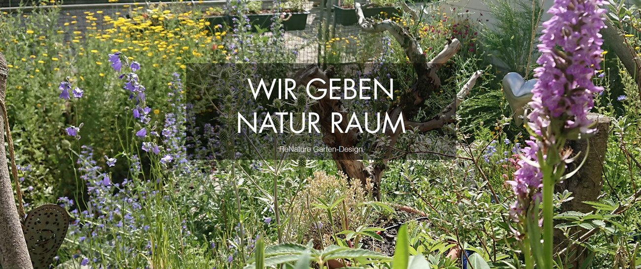 Naturgarten Leingarten - ↗️ReNature Garten-Design: ✔️Gartenbau, Gartengestaltung, Teichbau, Galabau
