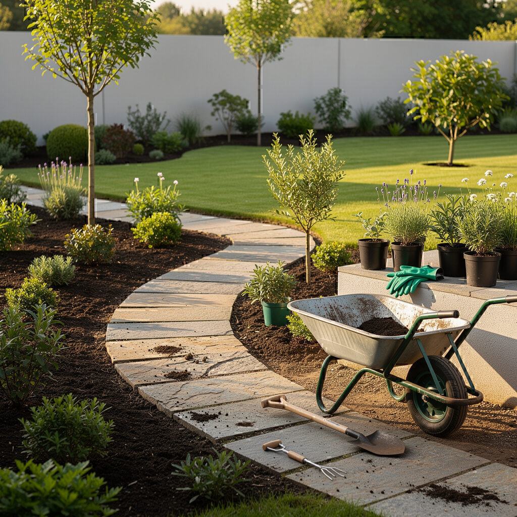 Bei Galabau De Wit gibt es Gartengestaltung und Gartenbau
