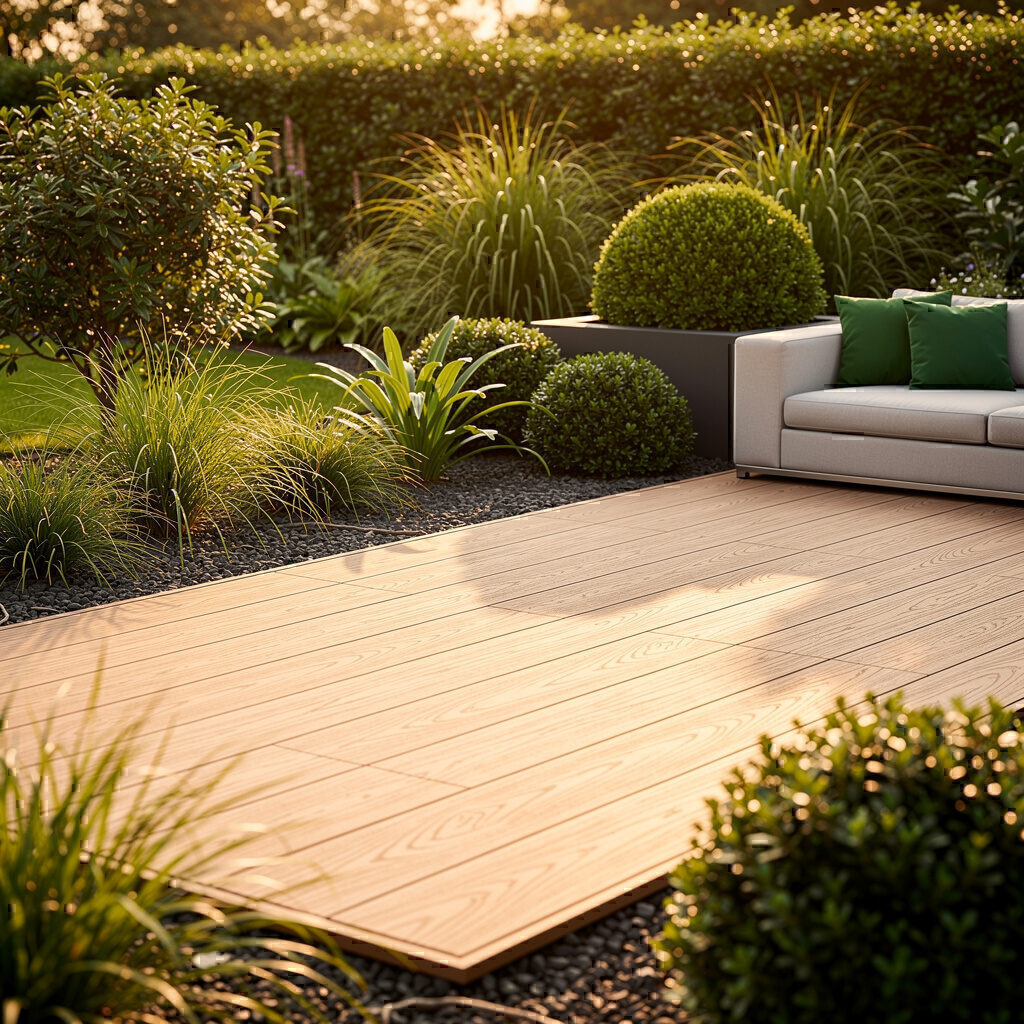 Zum Thema WPC-Terrassen und Gartengestaltung – Kundenerfahrungen mit Galabau De Wit