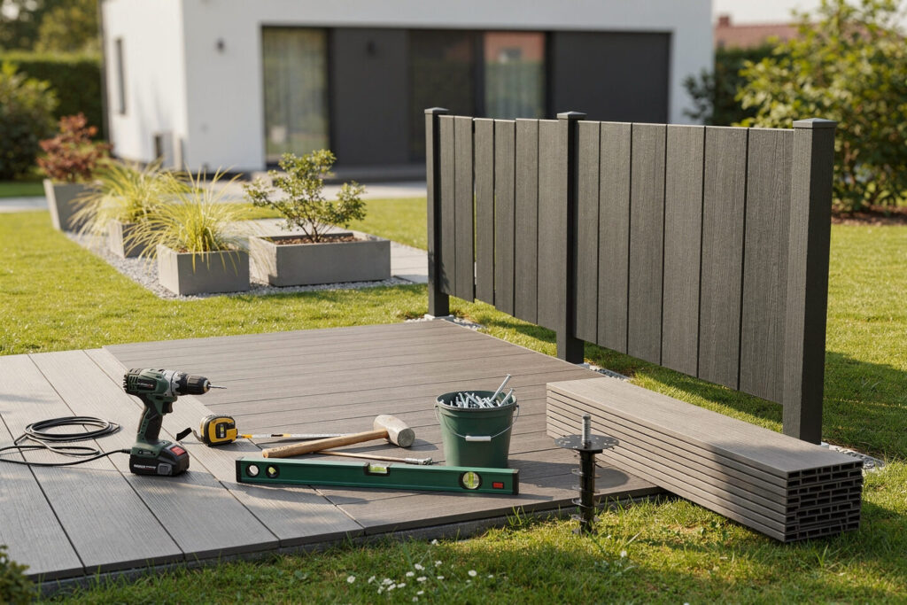 Zaunbau Terrassenbau WPC Galabau De Wit