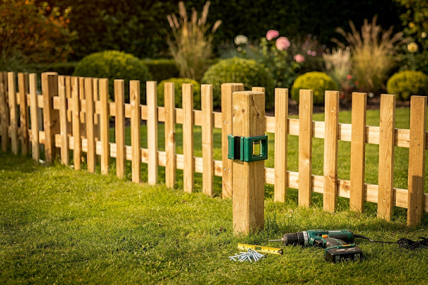 Gartenpflege, Rollrasen Verlegen, Gartenbau & Gartengestaltung sowie Zaunbau – das bietet Galabau De Wit
